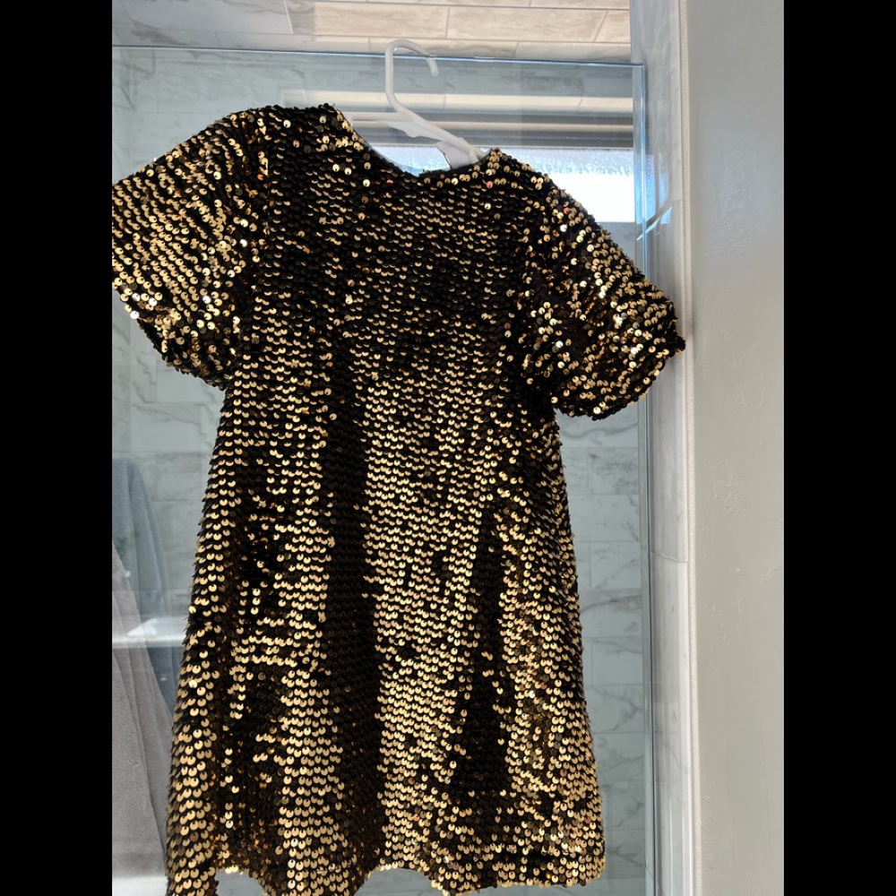 Sequins girl zara dress